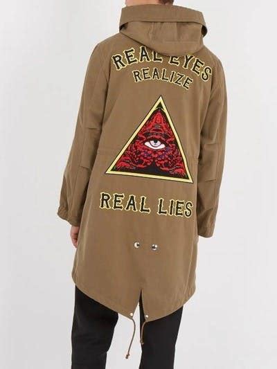 Givenchy Givenchy Parka Real Eyes Realize Real Lies 